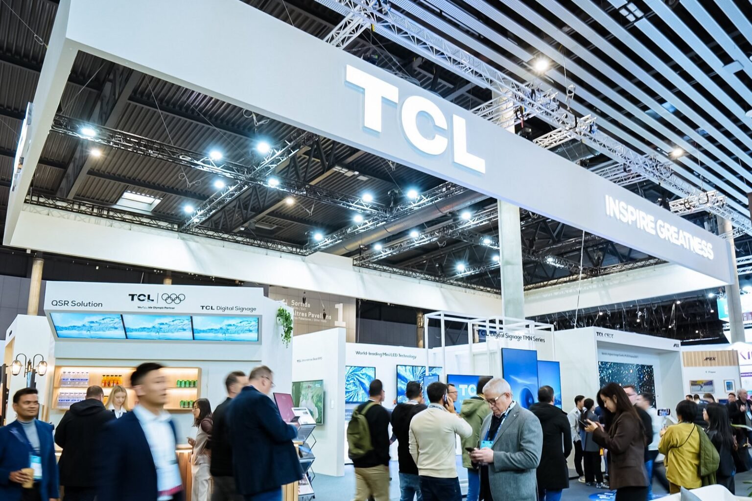 TCL Professional präsentiert auf der ISE 2026 digitale Beschilderungs- und kommerzielle LED-Lösungen auf olympischem Niveau